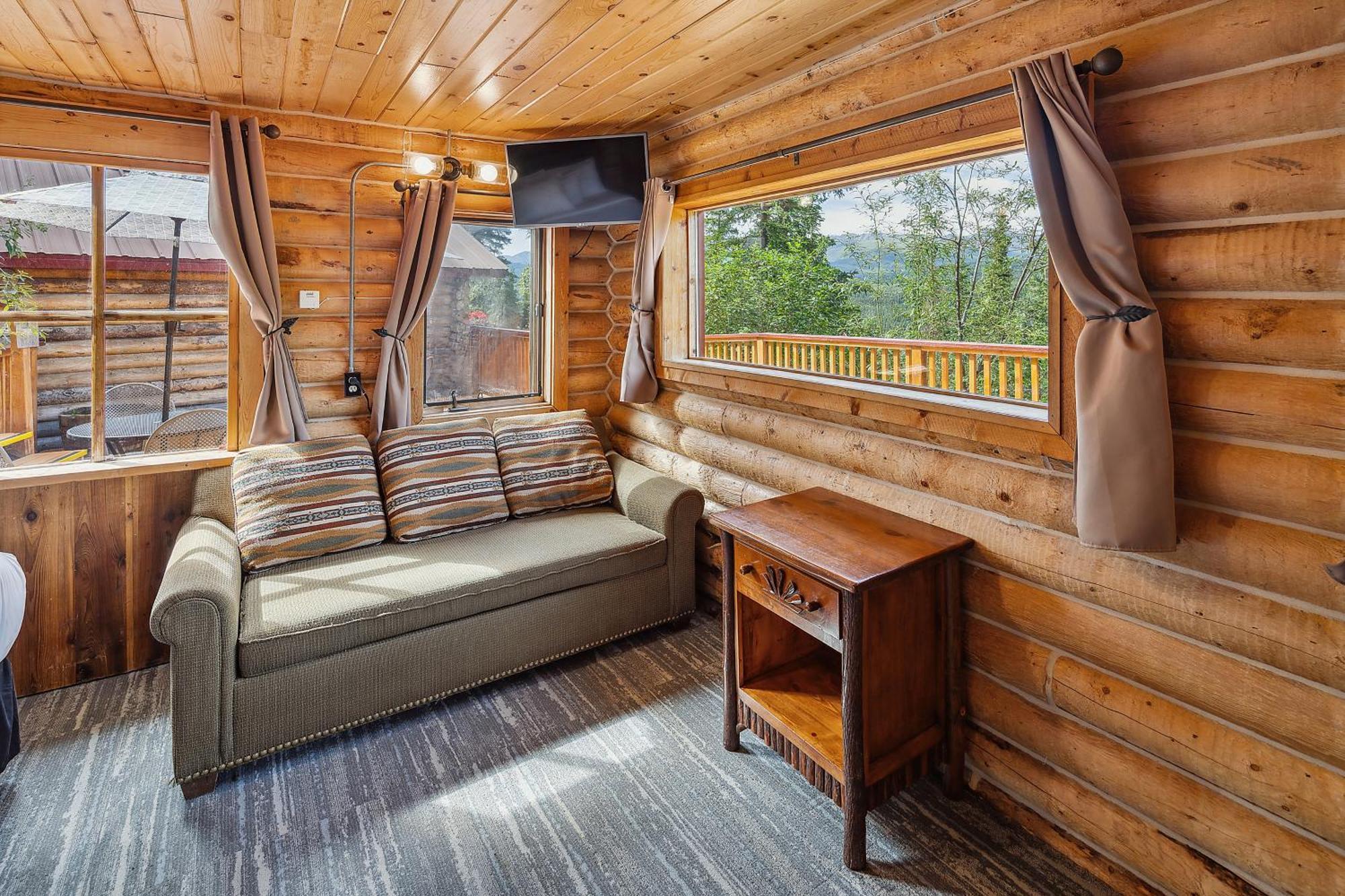 Denali Park Denali Crow'S Nest Cabins מראה חיצוני תמונה